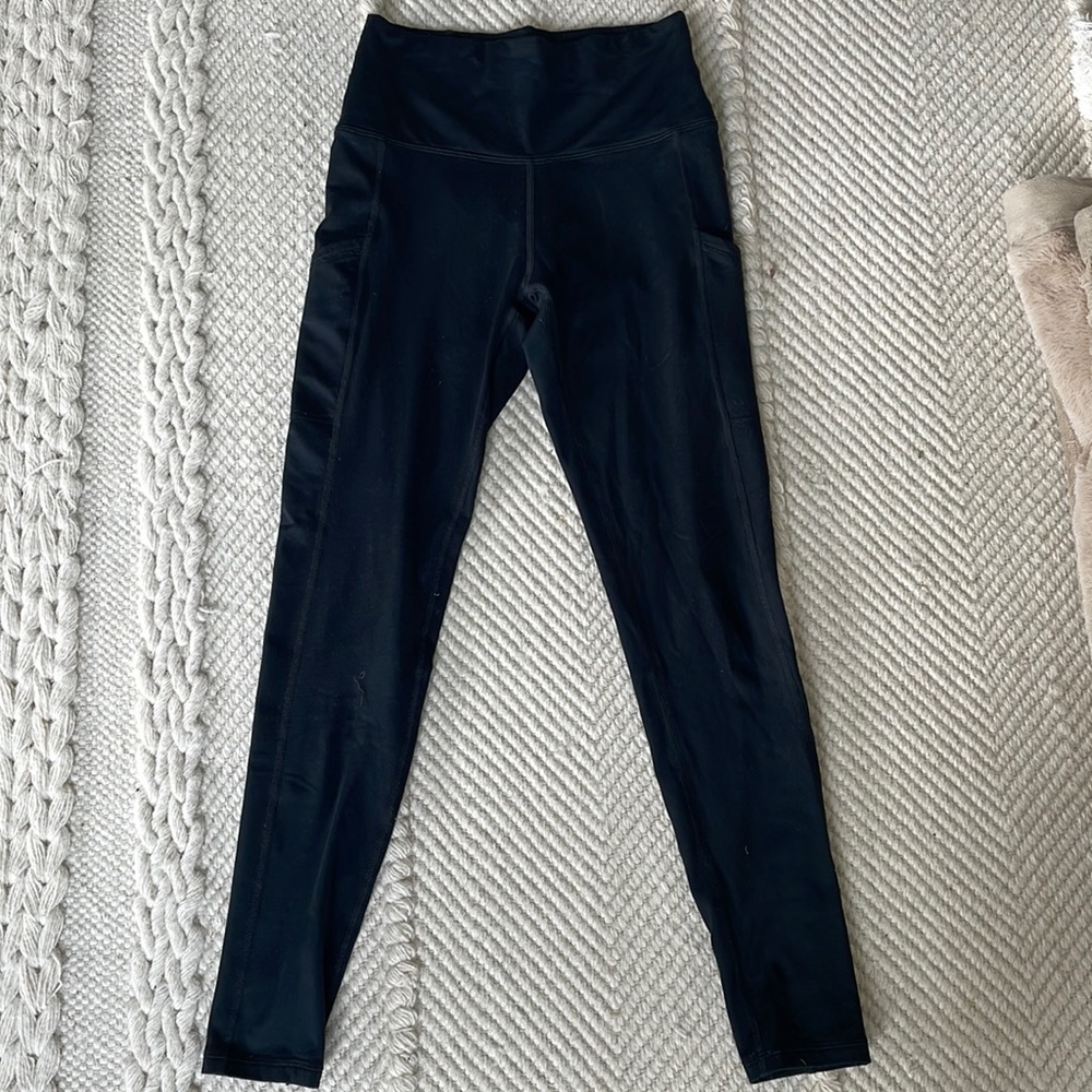 Aerie Offline Warmup Black Leggings